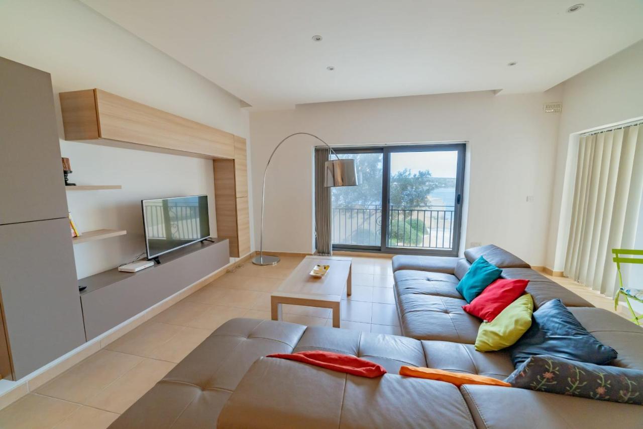 Luxury Seaview & Pool-Hosted By Sweetstay Mellieħa Eksteriør bilde